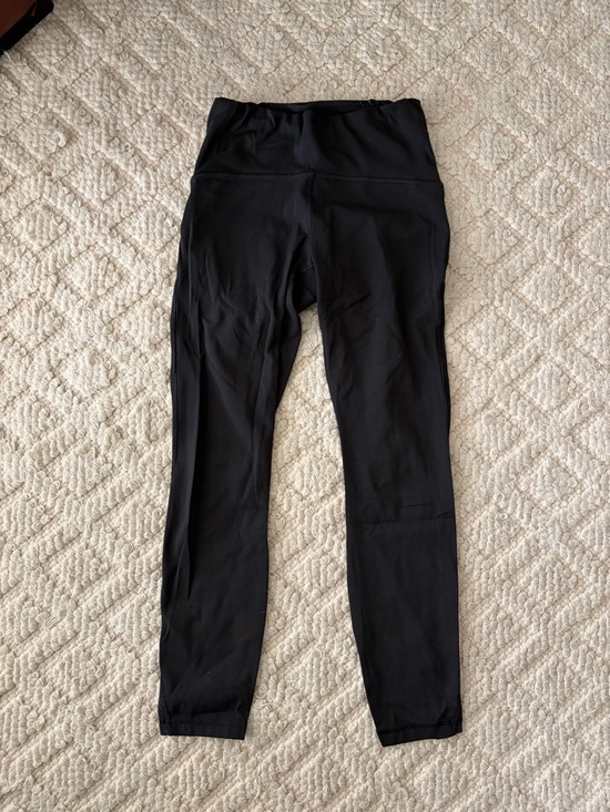 lululemon athletica Pants - Women’s Black Lululemon Wunder Train Mesh Panel Leggings